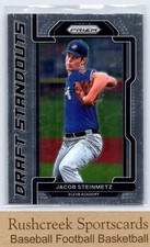 2021 Panini Prizm Draft Picks #DS-JS Jacob Steinmetz Draft Standouts