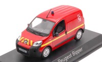 Norev 1/43 Peugeot Bipper 2009 Feuerwehr Modellbau Statisches Modell Diecast