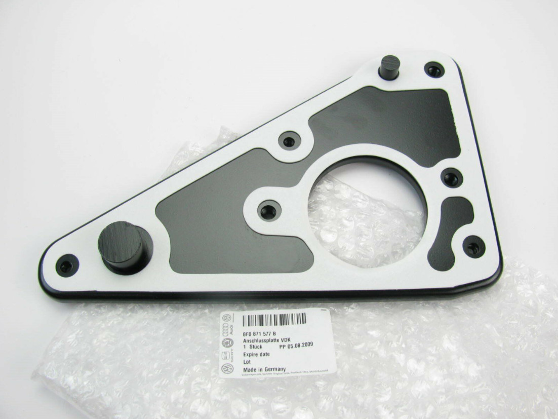 Plaque de montage de capote gauche pour Audi A5 Cabriolet 8F 8F0871577B
