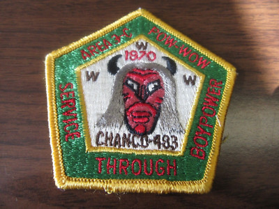 Area 3-C 1970 Pow Wow Pocket Patch        COV1