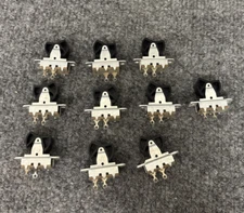 Lot Of 10 - Switch Craft 51202LR DW Slide Switch New