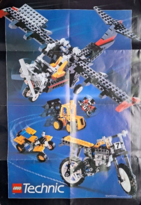 LEGO TECHNIC POSTER 1992