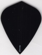 DSX 150 BLACK Kite Dart Flights: 150 Microns Thick: 3 per set