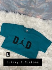 DAD teal green T-shirt L