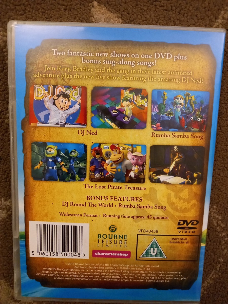 ZOO TROOP AND THE LOST PIRATE TREASURE DVD KIDS HAVEN HOLIDAYS | eBay