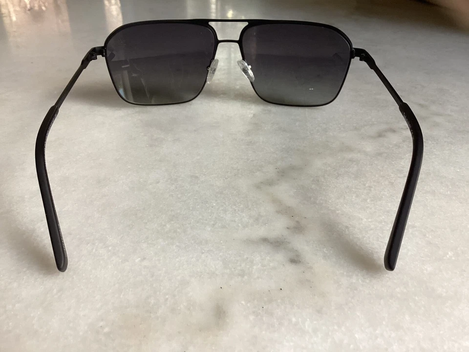 Gafas de sol Timberland TB9316 02D negro mate polarizadas de metal aviador 61-15-140 Foto 4 de 4