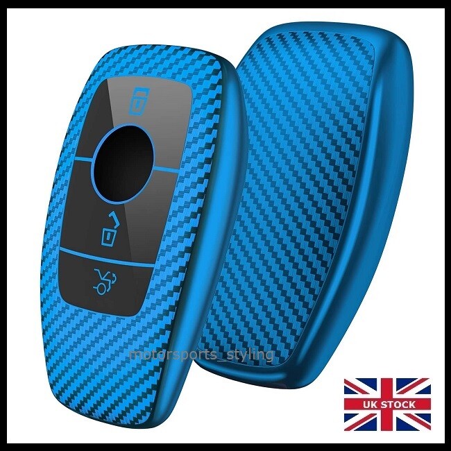 Per Mercedes-Benz Fibra Di Carbonio Smart Car Custodia Chiavi - Foto 5