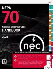 NFPA 70, National Electrical Code Handbook wi...