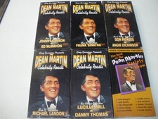 DEAN MARTIN CELEBRITY ROASTS VHS LOT OF 6 SEALED