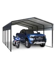 13x20FT Metal Carport,Heavy Duty Carport All-Weather with Galvanized Steel Roof