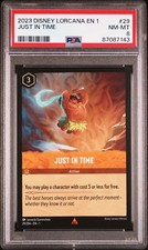 2023 Disney Lorcana The First Chapter EN 1 Maui Just in time 29 PSA 8