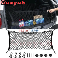 49.21"x15.74" Rear Trunk Envelope Style Mesh Cargo Net For BMW 328i 2007 - 2016