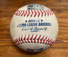 Scott Alexander Giants Game Used STRIKE OUT Baseball 8/31/2022 vs Padres K #163