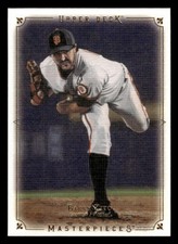 2008 Upper Deck Masterpieces #78 Barry Zito Card San Francisco Giants