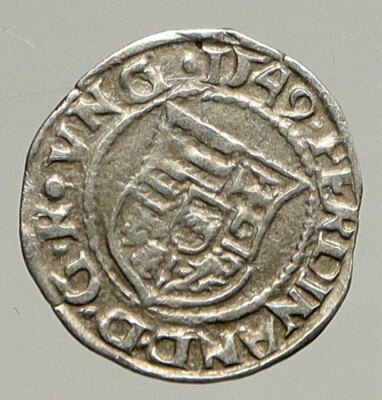 1549 HUNGARY King Ferdinand MADONNA & CHILD ANTIQUE Old Silver