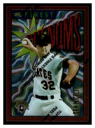 1996 Finest Dan Miceli #15 Pittsburgh Pirates