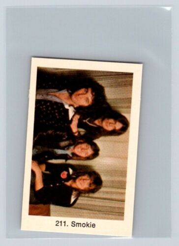 SMOKIE 1978 Swedish Samlarsaker #211