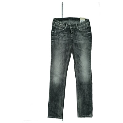 Pepe Jeans Ariel Damen Slim Skinny stretch Hose Low 36 S W28 L32 used Grau Neu