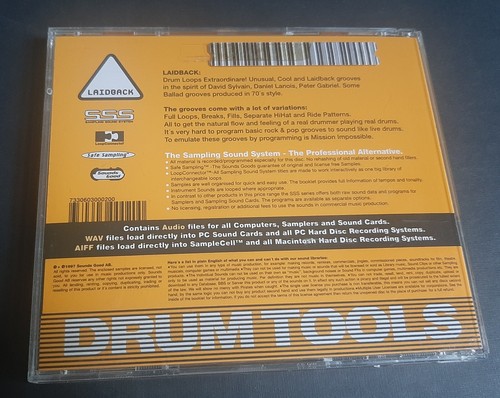 Drum Tools - Laidback - Sampling Sound System - Sampling CD - Bild 2 von 3