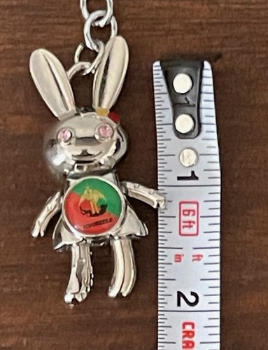 Brussels Stainless Steel 3D Mechanical Bunny Keychain - Picture 8 of 9