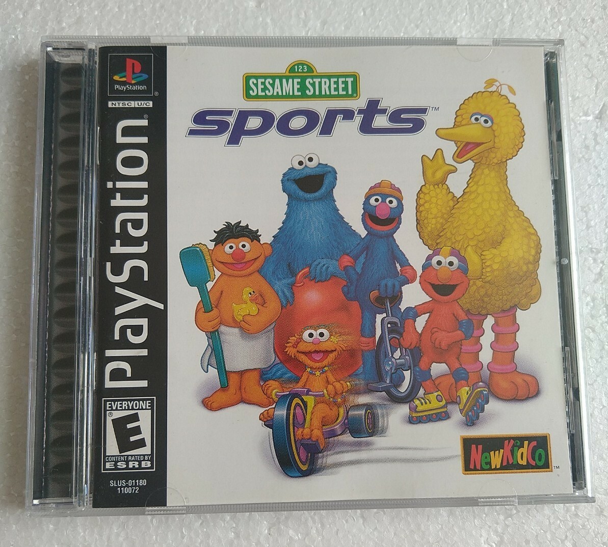 SESAME STREET SPORTS Playstation PS1 PS2 Game RATED EVERYONE 1