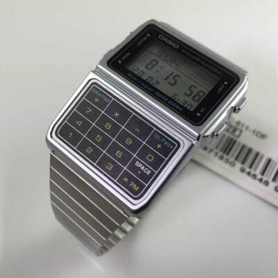 Casio DBC-611-1D Men's Databank Telememo Calculator Watch DBC611