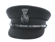 Chauffeur Cap in Black or Grey from The Hat Company