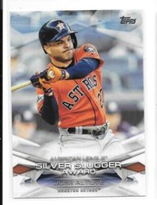 2018 Topps Insert -  Silver Slugger - Jose Altuve - Sensations Nelson Cruz