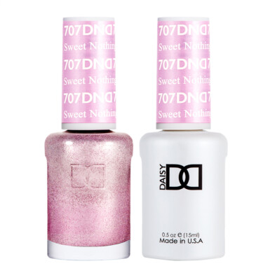 DND - Gel Polish & Matching Nail Lacquer - 707 Sweet Nothing