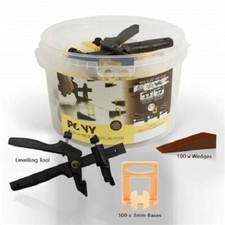 Pony Tile Leveling System Starter Kit