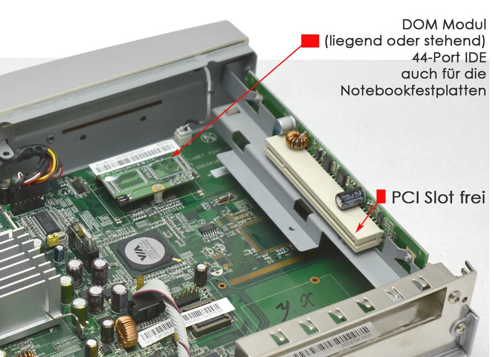 Mini Computer Neoware DVI VGA PCI 1GB SSD 12V Lpt RS-232 Old Games CA22-1GB - Image 4 of 4