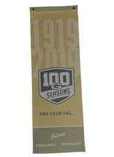 Green Bay Packers 100 Seasons & Counting Banner Culver's Stadium Giveaway 9/9/18