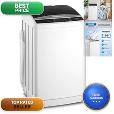 Rovsun 25Lbs Portable Washing Machine Full-Automatic Electric Laundry Machine