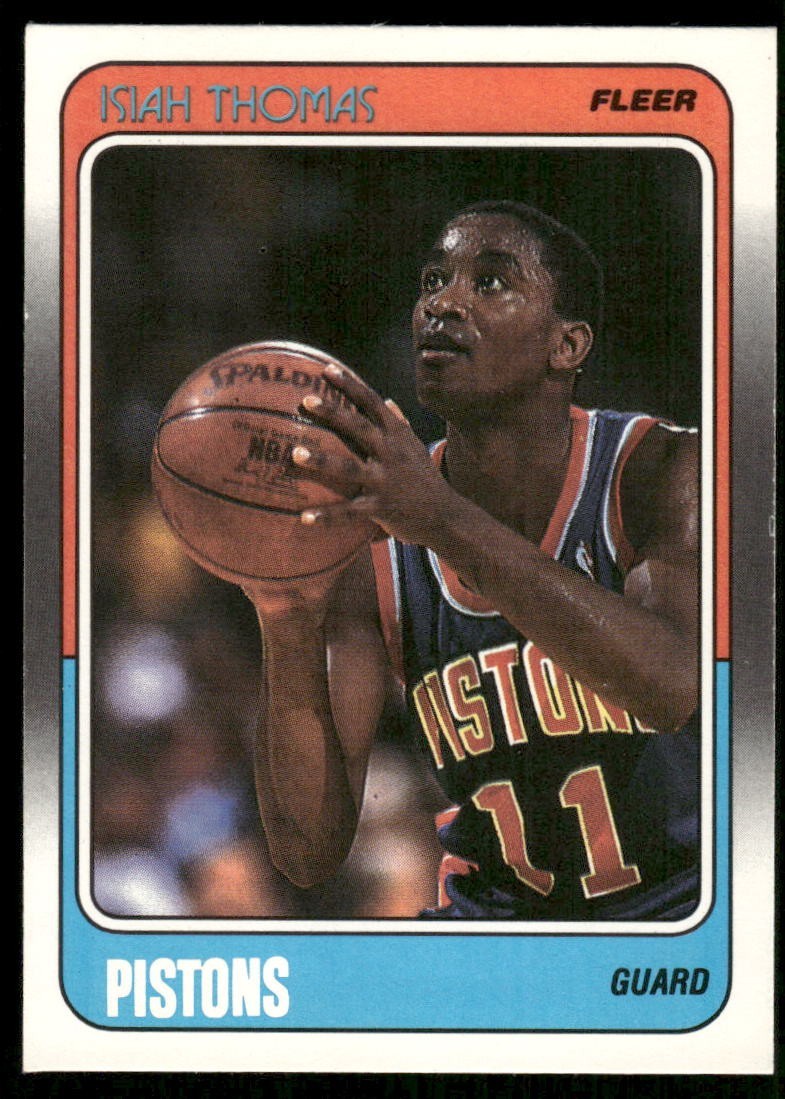 1988-89 Fleer - Isiah Thomas #45