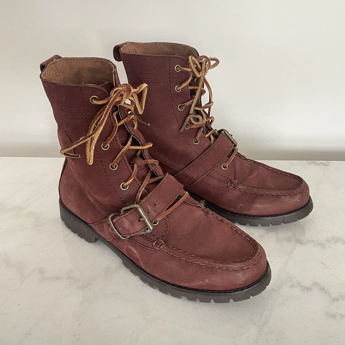 Polo Ralph Lauren Red Pony Waterproof Boots | Size 10 | Preowned Polo Ralph Lauren Pink Rubber Rain Boots | Mercari main image 3