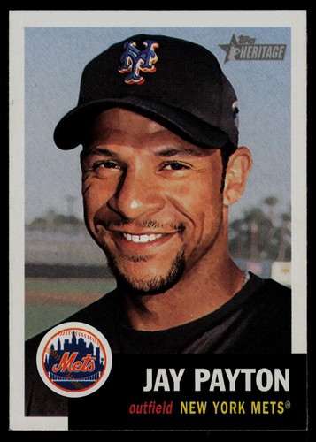 2002 Topps Heritage Jay Payton #256 card