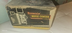 Kodak Brownie Movie Camera 8mm Standard 8 mm Non Reflex Gray w/ Box