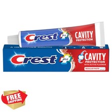 Crest Cavity Protection Toothpaste Regular, 8.2oz 4 Pack 0.85 per gallon