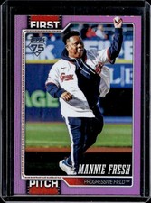 2026 Topps Mannie Fresh First Pitch Pink Foil #FP-9 Guardians