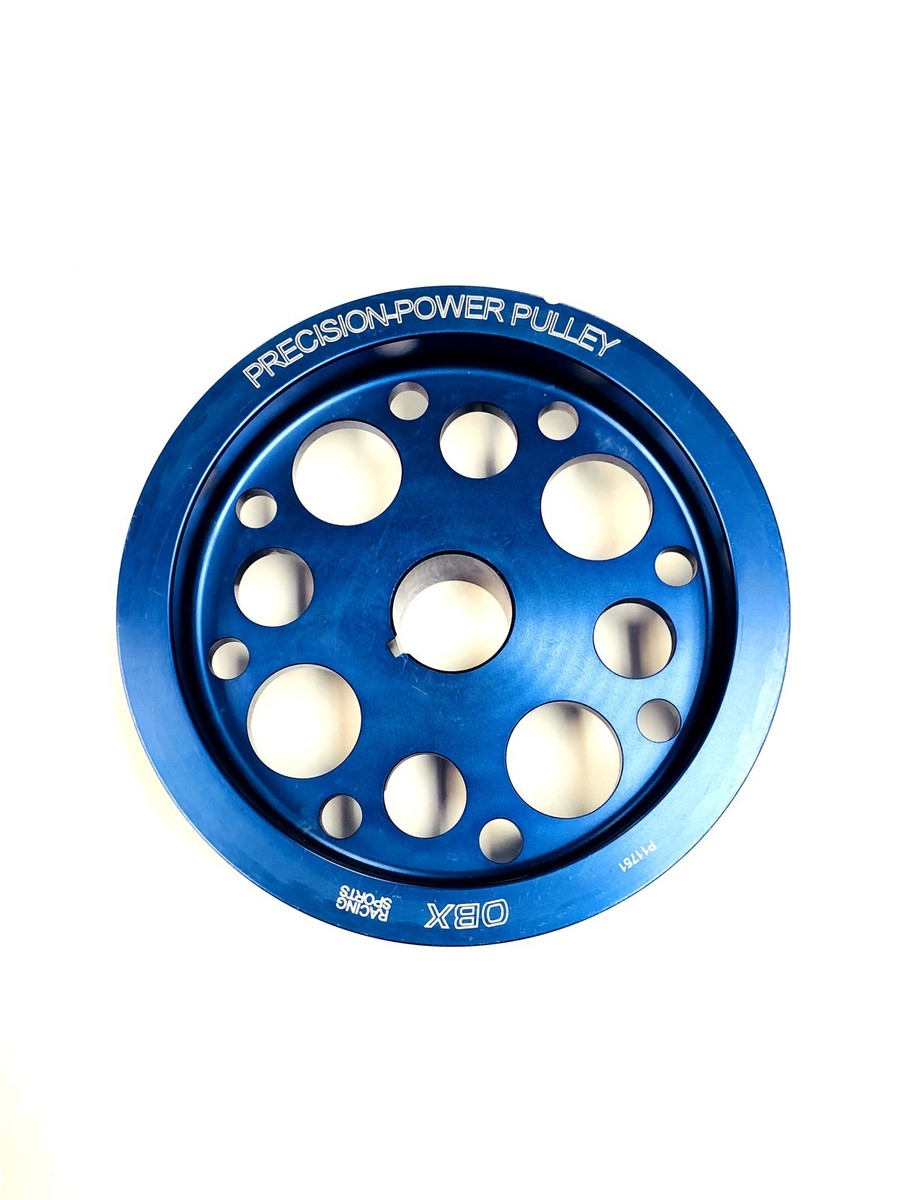 2008-2015 Mitsubishi Lancer EVO X OBX Underdrive Crank Pulley 10