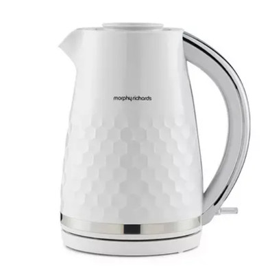 Morphy Richards HIVE 1,5 L kabelloser elektrischer Wasserkocher weiß
