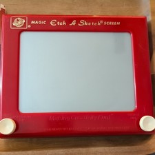 Original Etch A Sketch. No Box. Has Games and Puzzles set included.