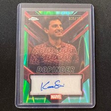 🦄DF 2025 TOPPS CHROME DEADPOOL AQUA LAVA AUTO DOPINDER /150