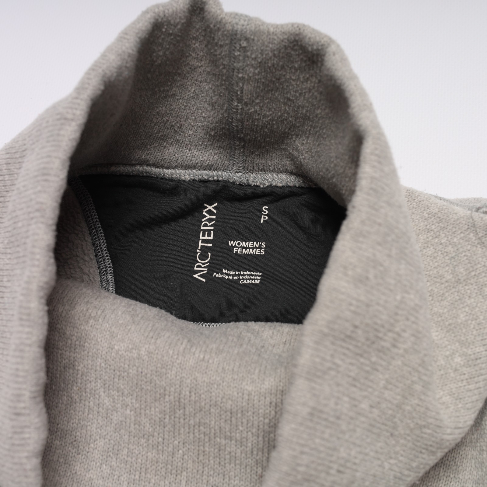 Arcteryx Polyester Sport Sweatshirt Top Womens Gray thumbnail 7