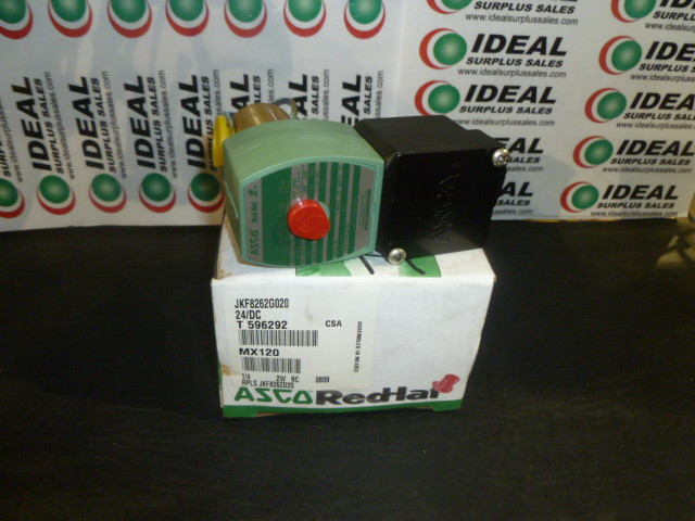 ASCO JKF8262G20 1/4" Solenoid Valve - New In Box img