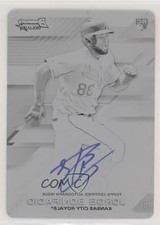 2017 Bowman's Best of Printing Plate Black 1/1 Jorge Bonifacio #B17-JB Auto 0c6