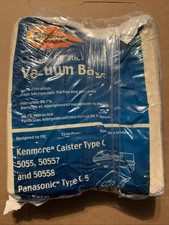 KENMORE TYPE C VACUUM BAGS FOR MODELS 5055, 50557 AND 50588 9 Vacuum Bags 