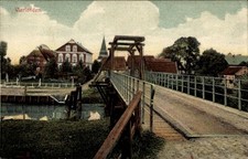 Ak Hamburg Bergedorf Vierlande Vierlanden, Brücke - 11557505