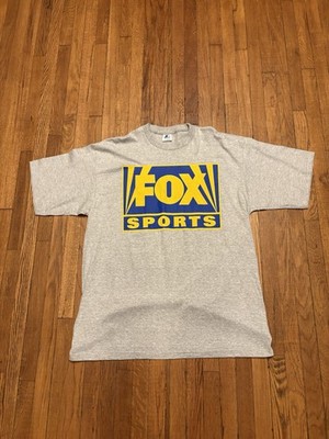 Vintage Fox Sports Shirt Mens XL Gray 