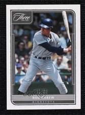 2022 Panini Three and Two 41/99 Rod Carew #45 HOF 16wc